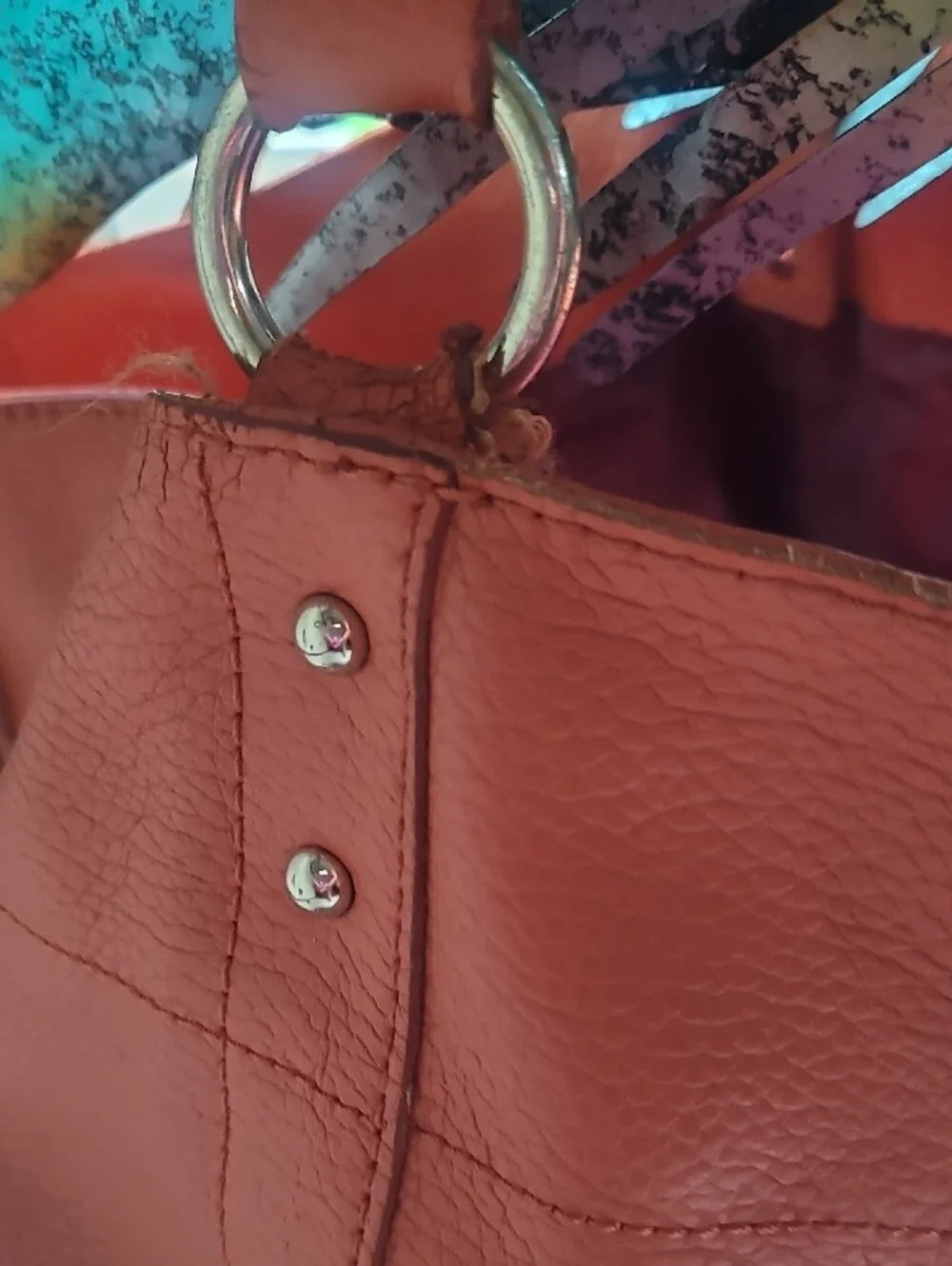 Banana Republic Leather Hobo Bag in Rustic Brown